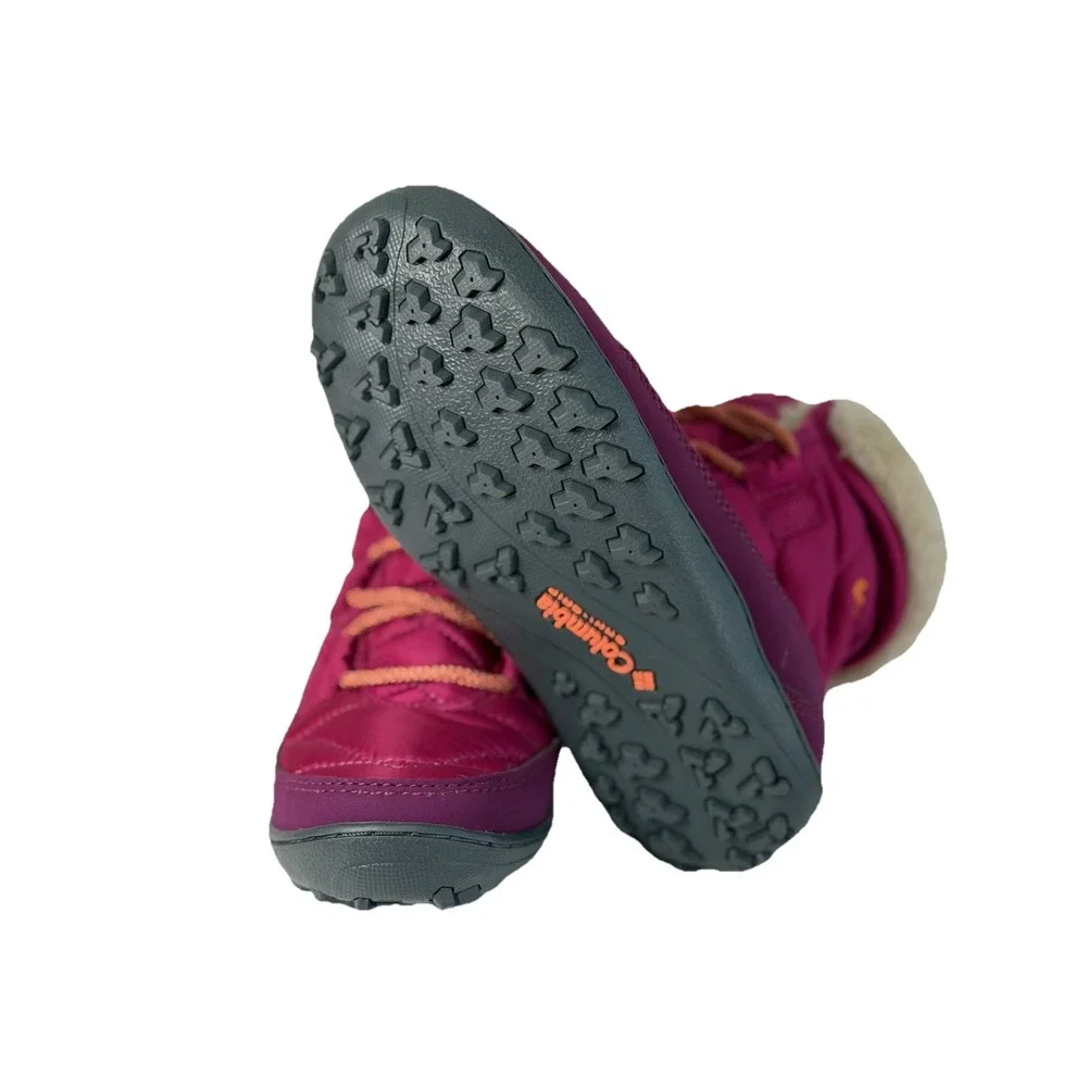 Columbia Youth Minx Shorty Omni-heat WP Hiking Boot Pink Size 1Y‎ No Box